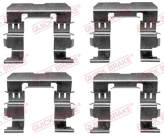 Zubehörsatz Scheibenbremsbelag Vorderachse für SUZUKI SX4 / CLASSIC Stufenheck