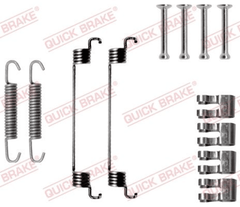 Zubehörsatz Bremsbacken Hinterachse für FIAT FORD 500 C PANDA / CLASSIC PUNTO