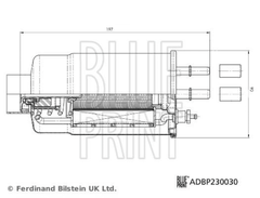 Kraftstofffilter für CITROËN FIAT PEUGEOT JUMPER II Kasten Pritsche/Fahrgestell
