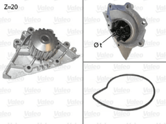 Wasserpumpe Motorkühlung für CITROËN FIAT LANCIA PEUGEOT C4 GRAND PICASSO I