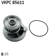 Wasserpumpe Motorkühlung für OPEL CHEVROLET DAEWOO ASTRA F Stufenheck H Caravan