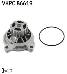 Wasserpumpe Motorkühlung für AUDI VW 100 C4 Avant Stufenheck A6