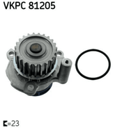 Wasserpumpe Motorkühlung für AUDI SEAT SKODA VW A1 A3 Sportback A4 B7 Avant A6