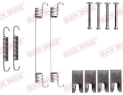 Zubehörsatz Bremsbacken Hinterachse für NISSAN TOYOTA NOTE RAV 4 III YARIS /