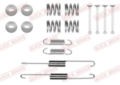 Zubehörsatz Bremsbacken Hinterachse für TOYOTA HILUX IV Pick-up YARIS / VIOS