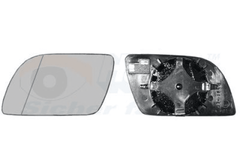 Spiegelglas Außenspiegel links für VW POLO IV Stufenheck
