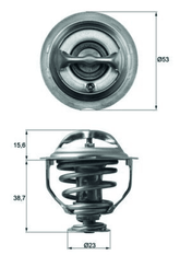Thermostat Kühlmittel für AUDI VW A4 Allroad B8 B6 Cabriolet Avant A5 Sportback