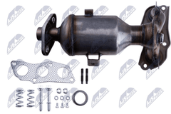 Katalysator für CITROËN PEUGEOT TOYOTA C1 107 AYGO Kasten/Schrägheck