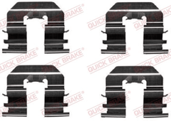 Zubehörsatz Scheibenbremsbelag Hinterachse für PEUGEOT HYUNDAI KIA 3008 I