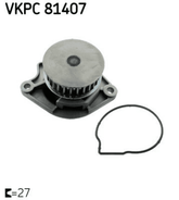 Wasserpumpe Motorkühlung für AUDI SEAT SKODA VW A2 ALTEA XL AROSA CORDOBA Vario