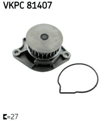 Wasserpumpe Motorkühlung für AUDI SEAT SKODA VW A2 ALTEA XL AROSA CORDOBA Vario