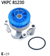 Wasserpumpe Motorkühlung für AUDI DODGE FORD MITSUBISHI SEAT SKODA VW JEEP A3