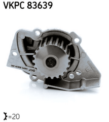 Wasserpumpe Motorkühlung für CITROËN FIAT LANCIA PEUGEOT SUZUKI TOYOTA BERLINGO