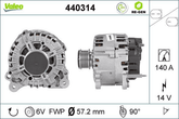 Lichtmaschine Generator für AUDI SEAT SKODA VW A1 Sportback A3 Cabriolet Q3 TT