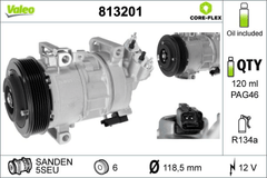 Kompressor Klimaanlage für CITROËN PEUGEOT DS C4 II DS4 CACTUS DS3 DS5 Van