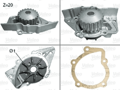 Wasserpumpe Motorkühlung für CITROËN FIAT LADA LANCIA PEUGEOT ROVER SUZUKI