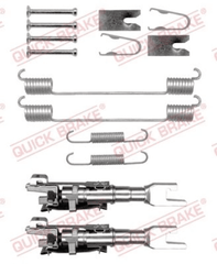 Zubehörsatz Bremsbacken Hinterachse für AUDI FIAT FORD OPEL RENAULT SEAT SKODA