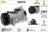 Kompressor Klimaanlage für OPEL VAUXHALL ASTRA J Caravan GTC Stufenheck CASCADA
