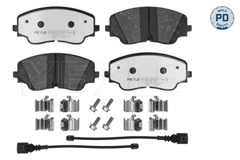 Bremsbelagsatz Scheibenbremse Vorderachse für AUDI VW CUPRA A3 Limousine