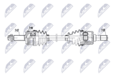 Antriebswelle Hinterachse links für HYUNDAI KIA ix35 SPORTAGE III