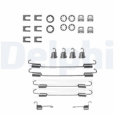 Zubehörsatz Bremsbacken Hinterachse für PEUGEOT 306 Break 405 I II