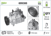 Kompressor Klimaanlage für AUDI A4 B6 Avant A6 C5 A8 D2
