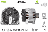 Lichtmaschine Generator für CITROËN FIAT LANCIA PEUGEOT BERLINGO / FIRST