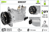 Kompressor Klimaanlage für AUDI NISSAN RENAULT SEAT SKODA VW PROTON CUPRA A1