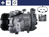 Kompressor Klimaanlage für OPEL ASTRA G Stufenheck Caravan CC Coupe Cabriolet