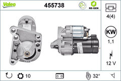 Anlasser Starter für RENAULT CLIO II KANGOO Rapid