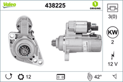 Anlasser Starter für AUDI SEAT SKODA VW A1 Sportback A3 Cabriolet