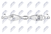 Antriebswelle Vorderachse links für MAZDA 3 Stufenheck