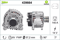 Lichtmaschine Generator für AUDI CHRYSLER DODGE FORD SEAT SKODA VW JEEP A1