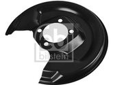 Spritzblech Bremsscheibe Hinterachse rechts für TOYOTA YARIS Kasten/Schrägheck