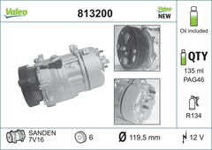 Kompressor Klimaanlage für AUDI FORD MERCEDES-BENZ PEUGEOT SEAT SKODA SUBARU VW