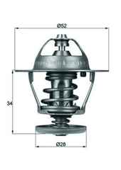 Thermostat Kühlmittel für CITROËN FIAT FORD PEUGEOT JUMPER II Kasten