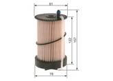 Kraftstofffilter für SKODA VW OCTAVIA II Combi SUPERB Kombi