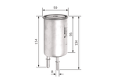 Kraftstofffilter für VOLVO S60 II Cross Country S80 V40 Schrägheck V60 I V70