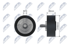 Umlenk Führungsrolle Keilriemen für BMW MINI 2 Active Tourer Gran X1 X2