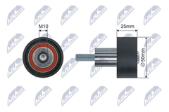 Umlenk Führungsrolle Zahnriemen für AUDI SEAT SKODA VW A1 Sportback A3