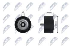 Spannrolle Keilrippenriemen für CHRYSLER MERCEDES-BENZ JEEP 300C Touring