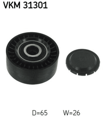 Umlenk Führungsrolle Keilrippenriemen für AUDI VW A4 Allroad B8 B7 Avant A5