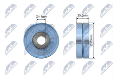 Spannrolle Keilrippenriemen für BMW OPEL 3 Touring 5 7 OMEGA B Caravan