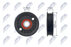 Spannrolle Keilrippenriemen für AUDI VW A4 B5 Avant A6 C5 PASSAT Variant