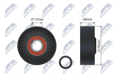 Spannrolle Keilrippenriemen für BMW 3 Coupe Cabriolet Compact Touring 5 7 X3 X5