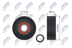 Spannrolle Keilrippenriemen für BMW 3 Coupe Touring Cabriolet Compact 5 7 X5 Z3