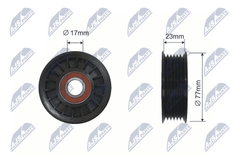 Spannrolle Keilrippenriemen für GMC ISUZU CHEVROLET CADILLAC HUMMER YUKON