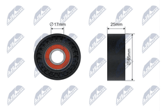 Spannrolle Keilrippenriemen für FORD C-MAX II FOCUS III Stufenheck Turnier