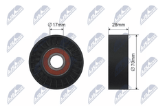Spannrolle Keilrippenriemen für FIAT IVECO DUCATO Kasten Pritsche/Fahrgestell