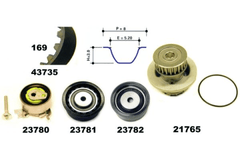 Wasserpumpe + Zahnriemensatz für OPEL ASTRA F Stufenheck CC Caravan Cabriolet